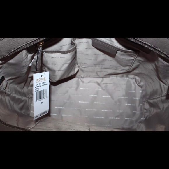 Michael Kors tote dark dune NWT! - Picture 6 of 6